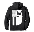Patriotic Bearded Sunglass American Hoodie - Streetwear Style Men Women - T-Shirt, Sweatshirt, Hoodie