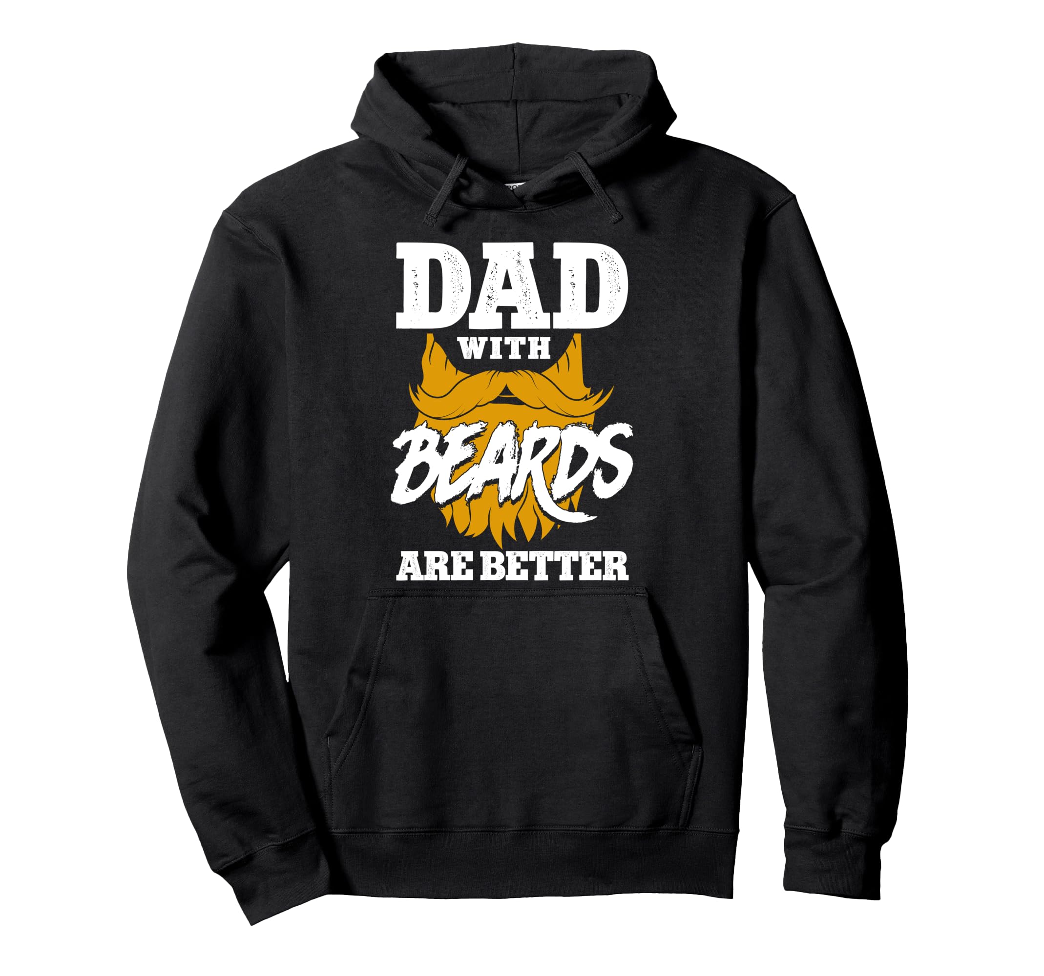 Beard Lover Bearded Dad Ginger Beard Hoodie - Custom Art Print for Adults - T-Shirt, Sweatshirt, Hoodie