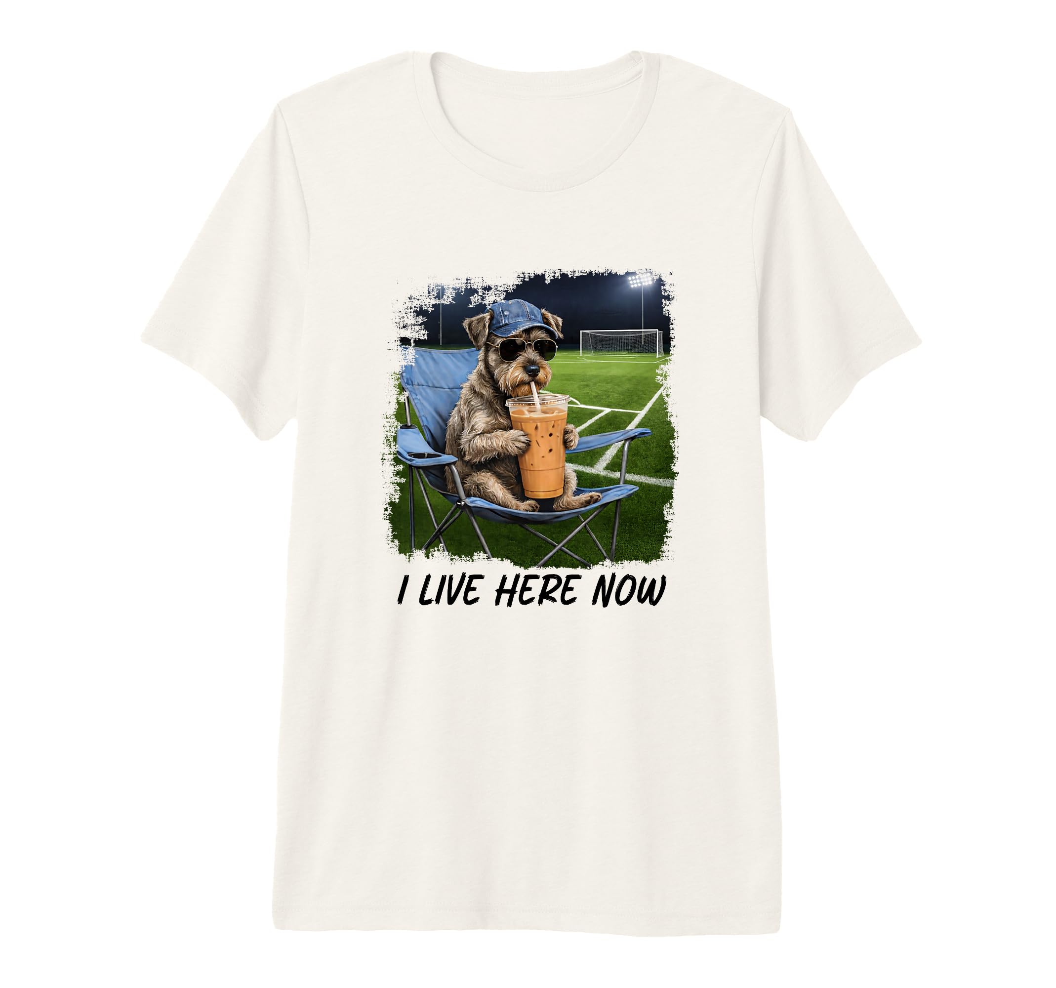 Soccer Dad I Live Here Now T-Shirt - Casual Everyday Wear for Adults - T-Shirt, Sweatshirt, Hoodie
