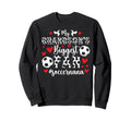 Grandsons Biggest Fan Soccer Sweatshirt - Fun Novelty Design Men Women - T-Shirt, Sweatshirt, Hoodie
