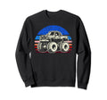 Monster Truck Dad Fathers Day Sweatshirt - Casual Everyday Wear for Adults - T-Shirt, Sweatshirt, Hoodie