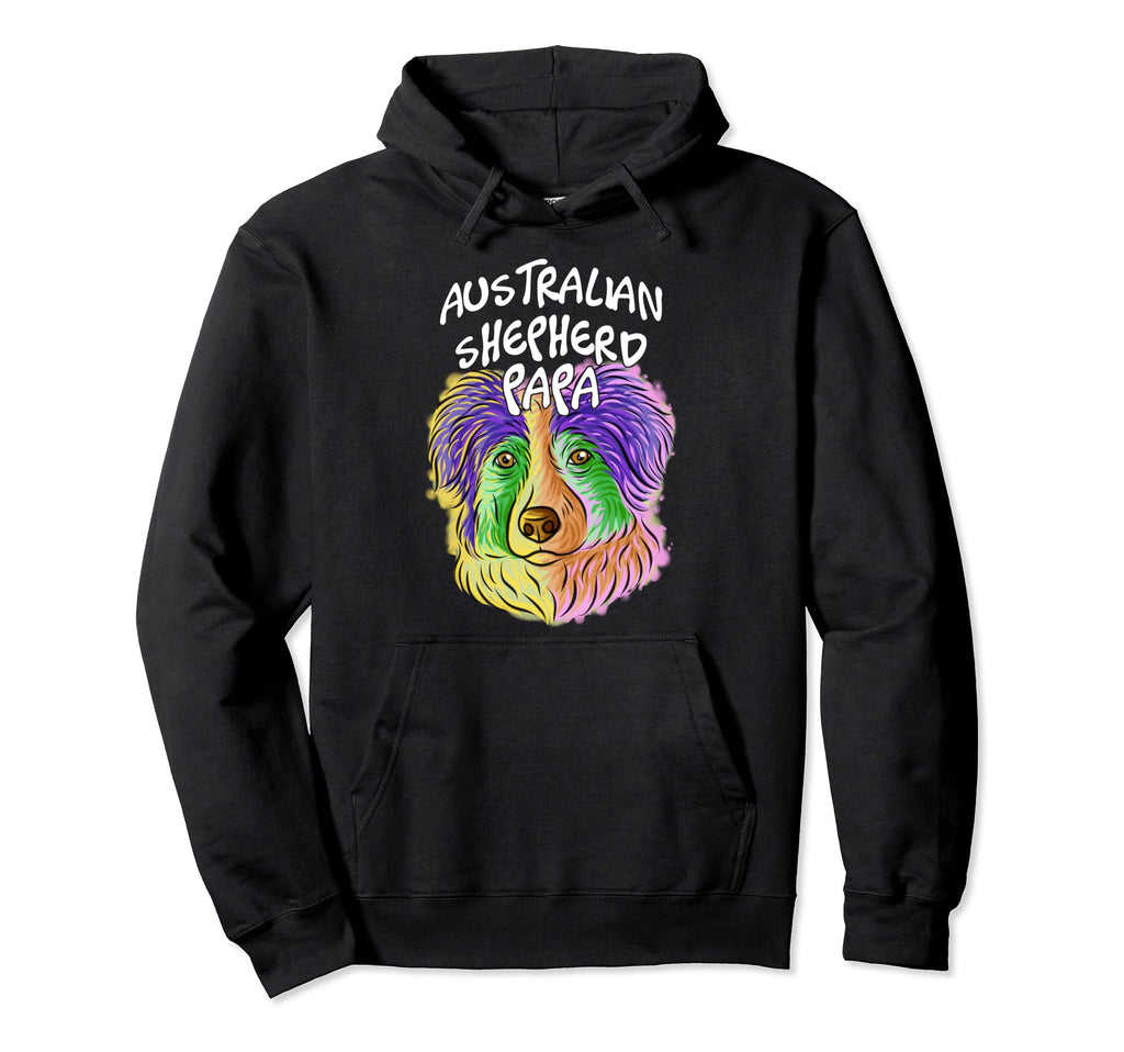 Colorful Pop Art Portrait Australian Hoodie - Graphic Print for Adults - T-Shirt, Sweatshirt, Hoodie
