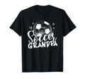 Family Soccer Grandpa Team Player T-Shirt - Minimalist Print for Adults - T-Shirt, Sweatshirt, Hoodie