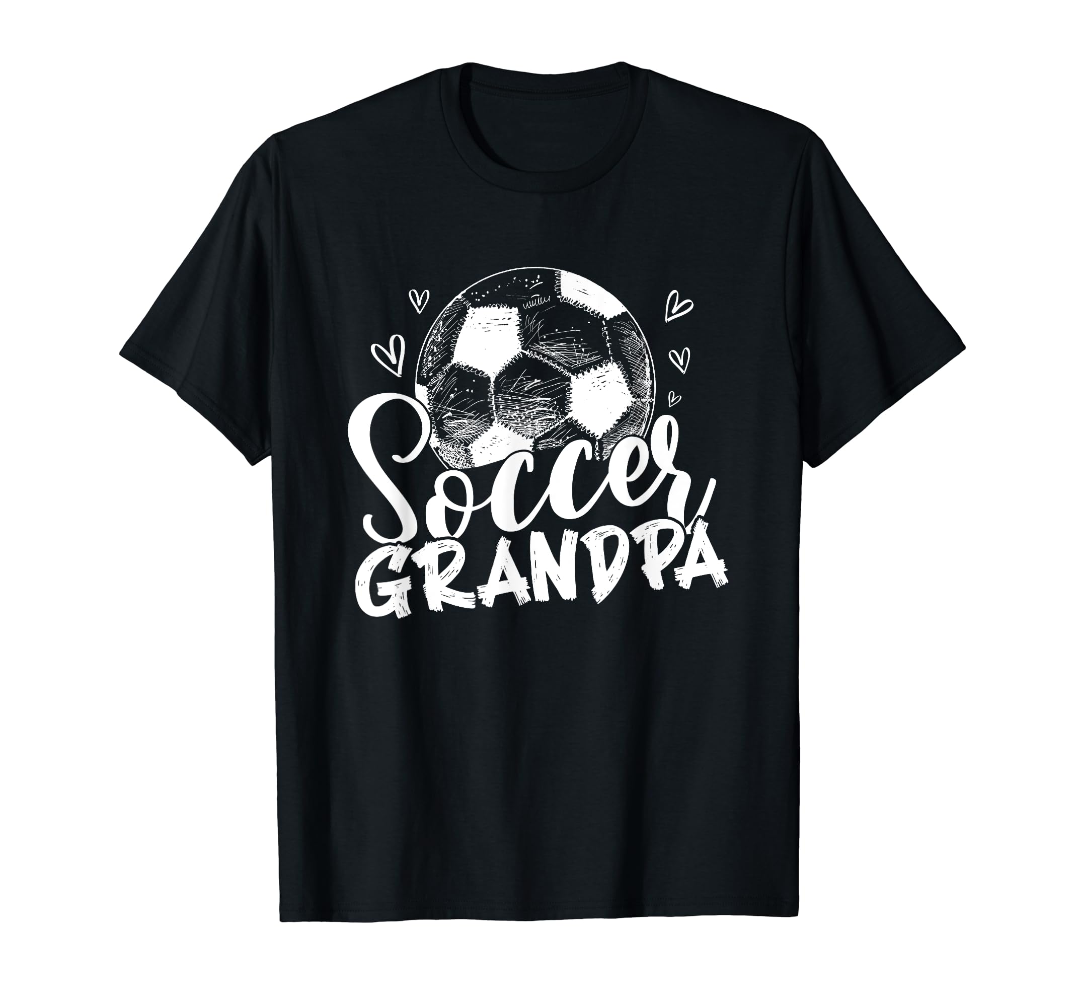 Family Soccer Grandpa Team Player T-Shirt - Minimalist Print for Adults - T-Shirt, Sweatshirt, Hoodie