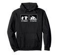My Problem My Solution Pictogram Dad Hoodie - Minimalist Print for Adults - T-Shirt, Sweatshirt, Hoodie