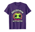 Soccer Mom Energy Activated Sports T-Shirt - Unique Graphic for Adults - T-Shirt, Sweatshirt, Hoodie