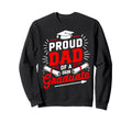 Proud Dad 2026 Graduate Class Sweatshirt - Aesthetic Graphic Men Women - T-Shirt, Sweatshirt, Hoodie