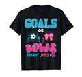 Goals Or Bows Granny Loves You 2026 T-Shirt - Unique Graphic Men Women - T-Shirt, Sweatshirt, Hoodie