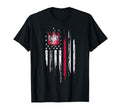 Polish American Flag Combo Poland Usa T-Shirt - Trendy Graphic for Adults - T-Shirt, Sweatshirt, Hoodie