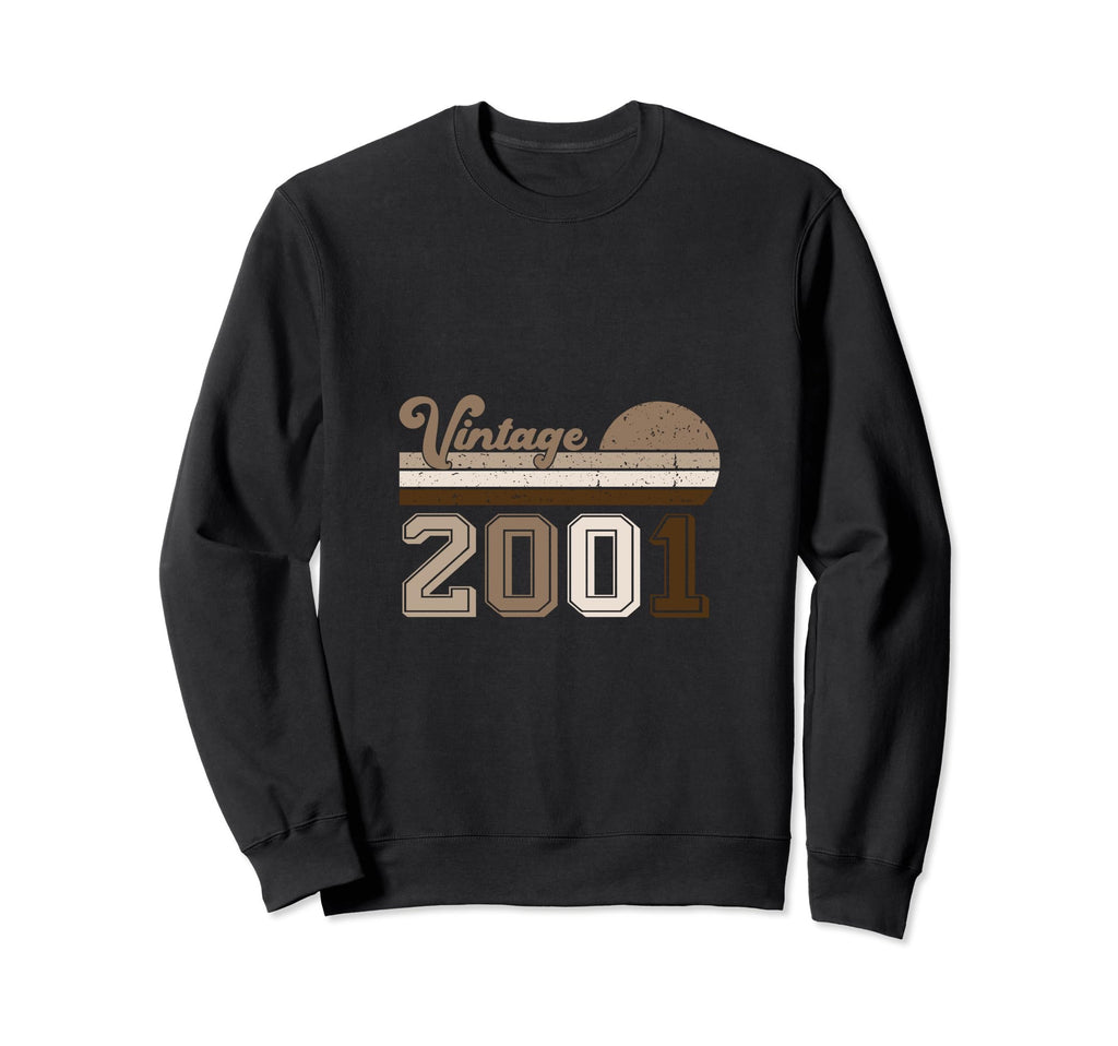 Year 2001 Gift Birthday Mom Dad Sweatshirt - Casual Everyday Wear Unisex - T-Shirt, Sweatshirt, Hoodie