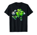 Funny Leaf Clover Shamrock Playing T-Shirt - Casual Everyday Wear Unisex - T-Shirt, Sweatshirt, Hoodie