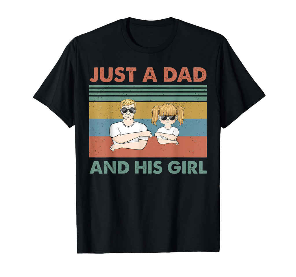 Just Dad And His Daddy Fathers Day 2026 T-Shirt - Novelty Apparel Men Women - T-Shirt, Sweatshirt, Hoodie