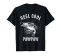 Mens Funny Reel Pawpaw Bass Fishing Dad T-Shirt - Custom Art Print Unisex - T-Shirt, Sweatshirt, Hoodie