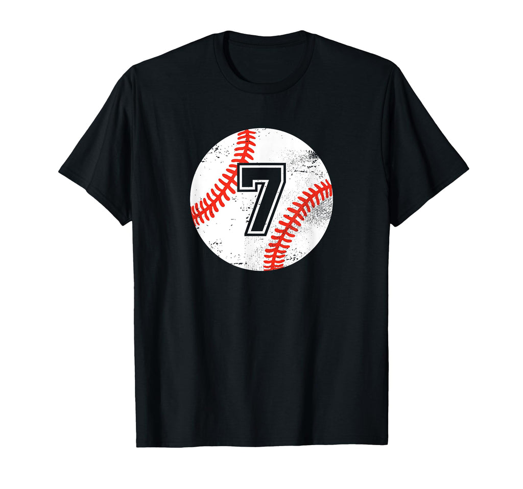 Baseball Player 7 Baseball Mom Dad T-Shirt - Custom Art Print Men Women - T-Shirt, Sweatshirt, Hoodie