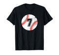 Baseball Player 7 Baseball Mom Dad T-Shirt - Custom Art Print Men Women - T-Shirt, Sweatshirt, Hoodie