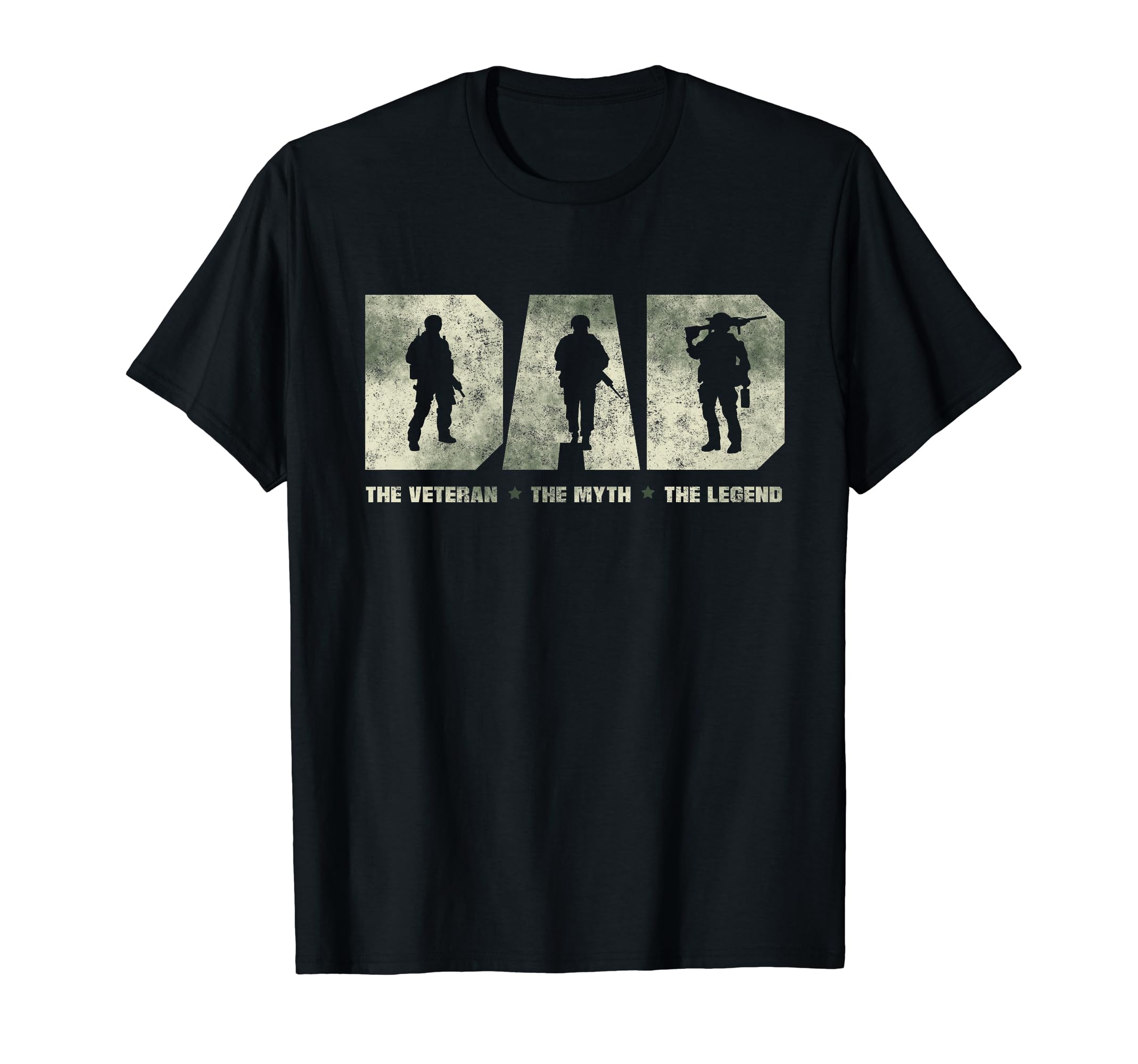 Dad Veteran Fathers Day Grandfather T-Shirt - Aesthetic Graphic Men Women - T-Shirt, Sweatshirt, Hoodie