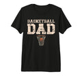 Basketball Dad Tri Blend T-Shirt - Graphic Print Unisex - T-Shirt, Sweatshirt, Hoodie