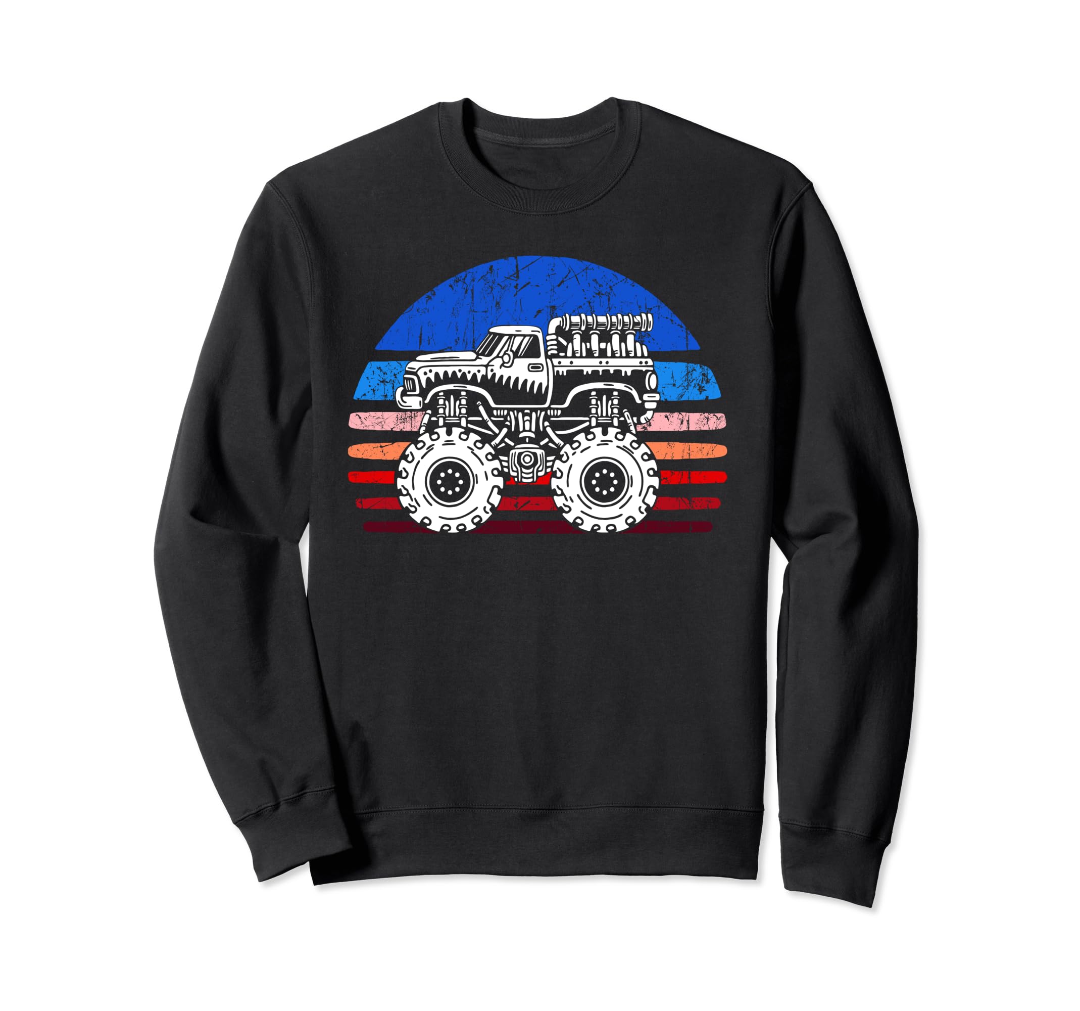 Monster Truck Dad Fathers Day Click More T-Shirt - Unique Graphic Unisex - T-Shirt, Sweatshirt, Hoodie