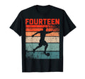 14Th Birthday Soccer 14 Years Old T-Shirt - Graphic Print for Adults - T-Shirt, Sweatshirt, Hoodie