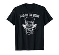 Dad To Bone Funny Father Dad Joke Skull T-Shirt - Minimalist Print Unisex - T-Shirt, Sweatshirt, Hoodie