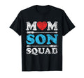 Mom Son Squad Mothers Day Matching Sons T-Shirt - Custom Art Print Unisex - T-Shirt, Sweatshirt, Hoodie
