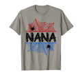Nana Birthday Spider Grandma Bday Party T-Shirt - Unique Graphic Men Women - T-Shirt, Sweatshirt, Hoodie