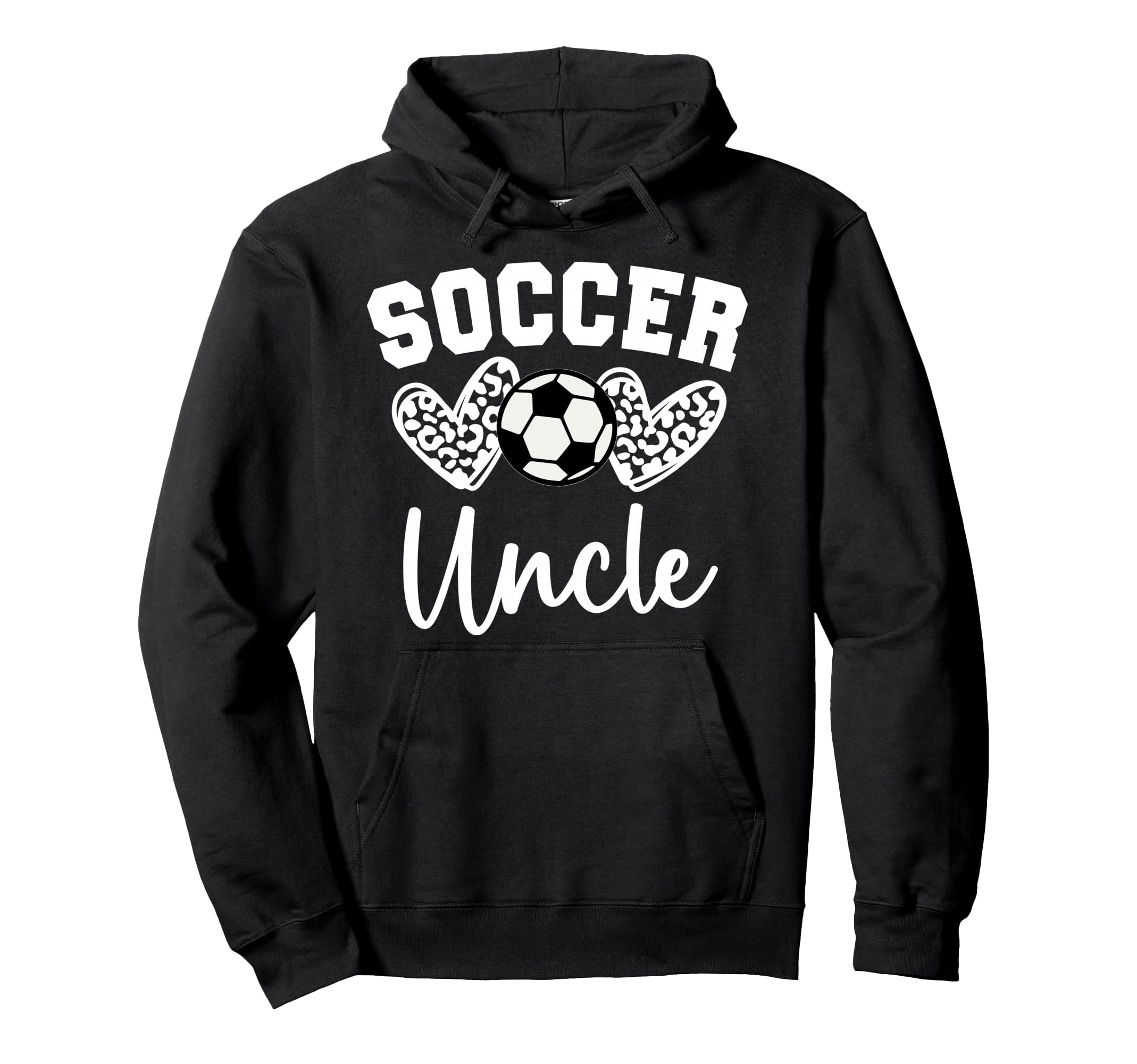 Soccer Uncle Matching Family Soccer Hoodie - Minimalist Print Unisex - T-Shirt, Sweatshirt, Hoodie
