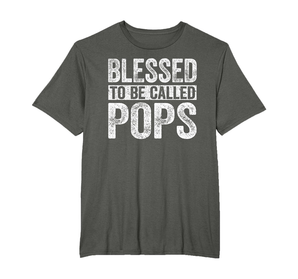 Blessed To Be Called Pops Grandpa T-Shirt - Streetwear Style Unisex - T-Shirt, Sweatshirt, Hoodie
