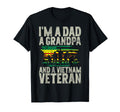 Im Dad Grandpa And Vietnam Veteran T-Shirt - Graphic Print Men Women - T-Shirt, Sweatshirt, Hoodie