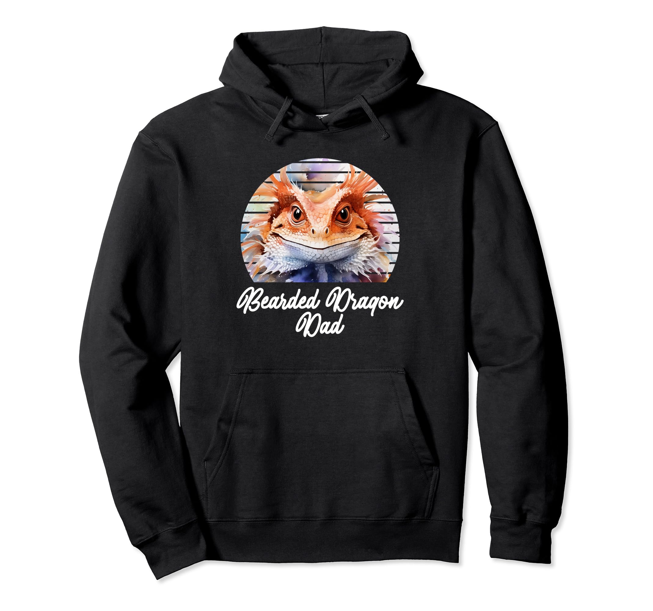 Bearded Dragon Dad Pogona Herpetology Hoodie - Streetwear Style Men Women - T-Shirt, Sweatshirt, Hoodie