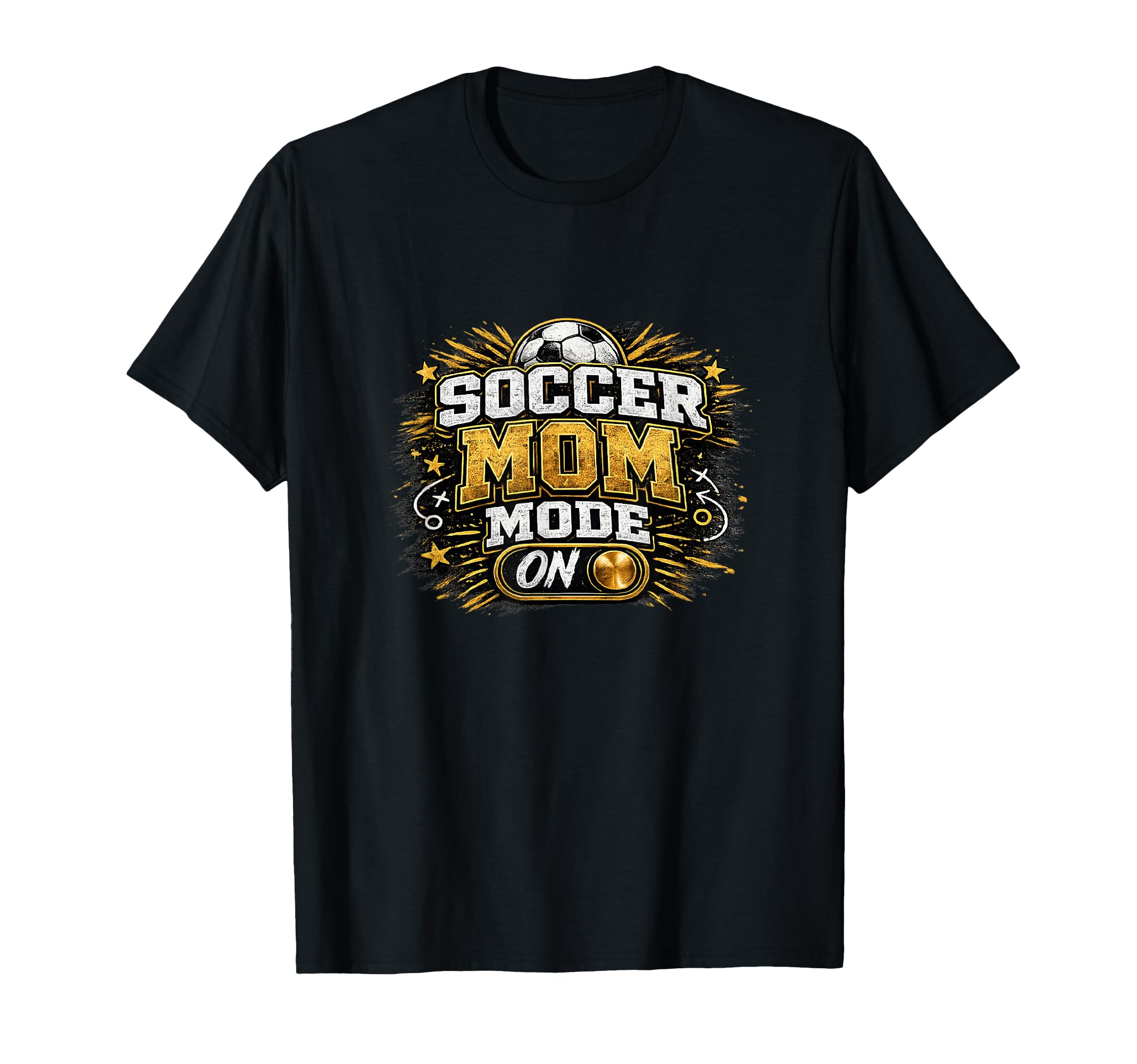 Soccer Mom Mode Funny Game Day T-Shirt - Casual Everyday Wear Men Women - T-Shirt, Sweatshirt, Hoodie