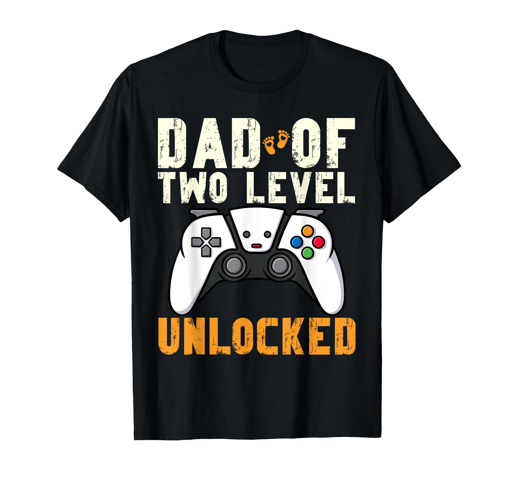 Daddy Again Leveled Up To Dad 2 T-Shirt - Fun Novelty Design for Adults - T-Shirt, Sweatshirt, Hoodie