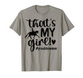 Thats My Proud Horse Show Mom T-Shirt - Minimalist Print for Adults - T-Shirt, Sweatshirt, Hoodie