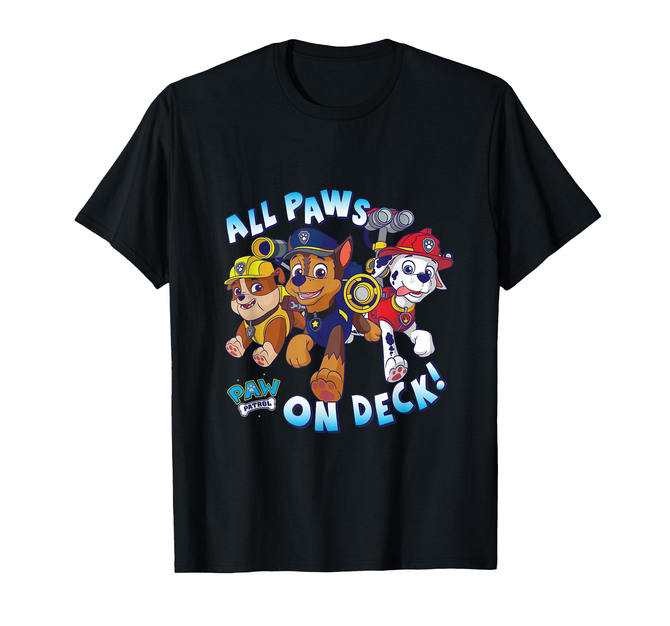 Paw Patrol All Paws Deck Group Characters T-Shirt - Graphic Print Unisex - T-Shirt, Sweatshirt, Hoodie