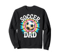 Soccer Dad Tie Dye Spirit Family Pride Sweatshirt - Custom Art Print Unisex - T-Shirt, Sweatshirt, Hoodie