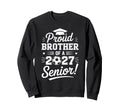 Proud Sister 2027 Senior Soccer Graduate Sweatshirt - Graphic Print Unisex - T-Shirt, Sweatshirt, Hoodie