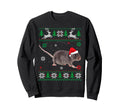 Ugly Rat Lover Santa Hat Animals Sweatshirt - Fun Novelty Design Unisex - T-Shirt, Sweatshirt, Hoodie