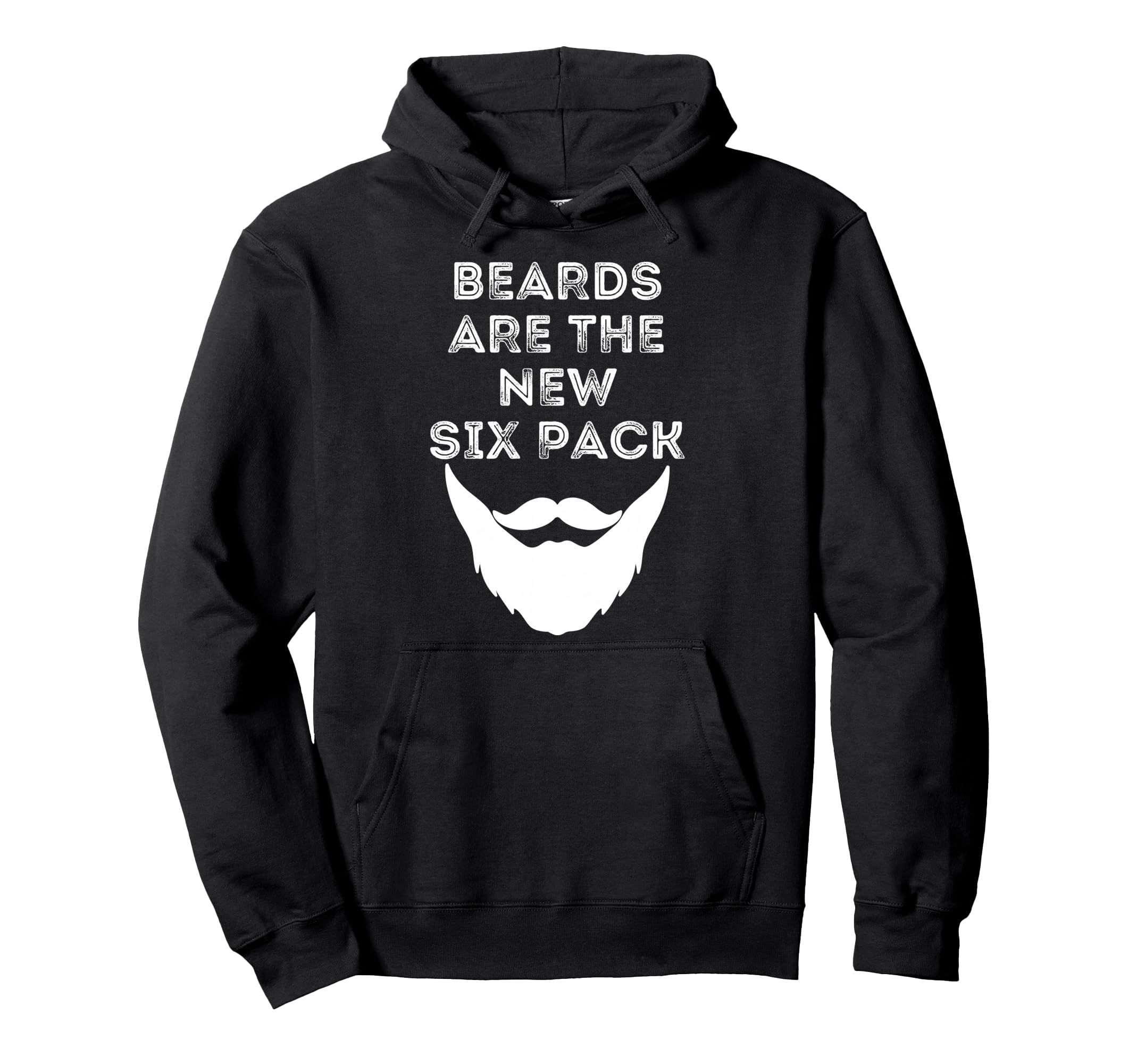 Funny Beard Dads New Six Pack Bearded Hoodie - Casual Everyday Wear Unisex - T-Shirt, Sweatshirt, Hoodie