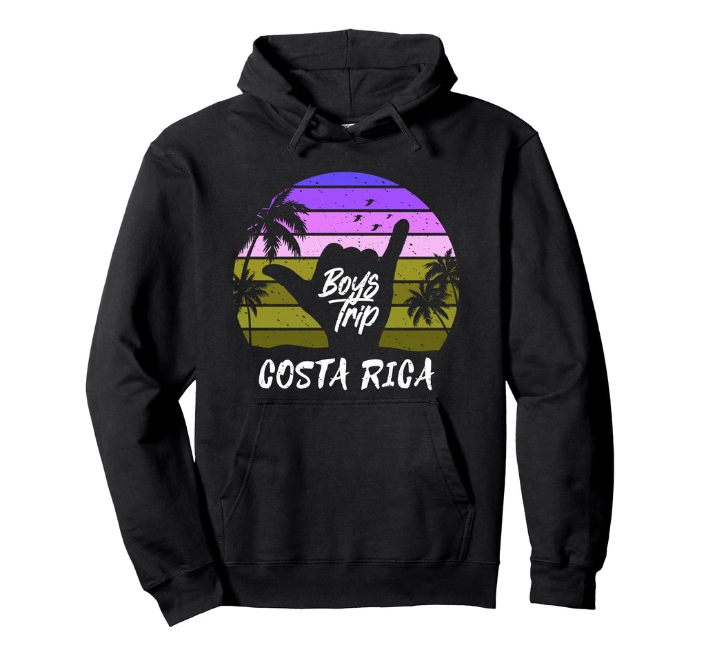 Costa Rica Guys Trip Matching Hoodie - Streetwear Style Men Women - T-Shirt, Sweatshirt, Hoodie