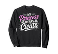 My Princess Wear Cleats Soccer Sweatshirt - Aesthetic Graphic Men Women - T-Shirt, Sweatshirt, Hoodie