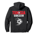 Tunisia Soccer Ball Net Tunisia Hoodie - Trendy Graphic for Adults - T-Shirt, Sweatshirt, Hoodie