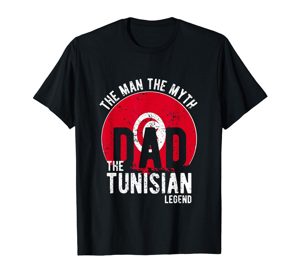 Myth Tunisian Legend Dad Tunisian T-Shirt - Custom Art Print for Adults - T-Shirt, Sweatshirt, Hoodie