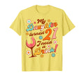 Mom Birthday My Daughter Turned 21 T-Shirt - Trendy Graphic for Adults - T-Shirt, Sweatshirt, Hoodie