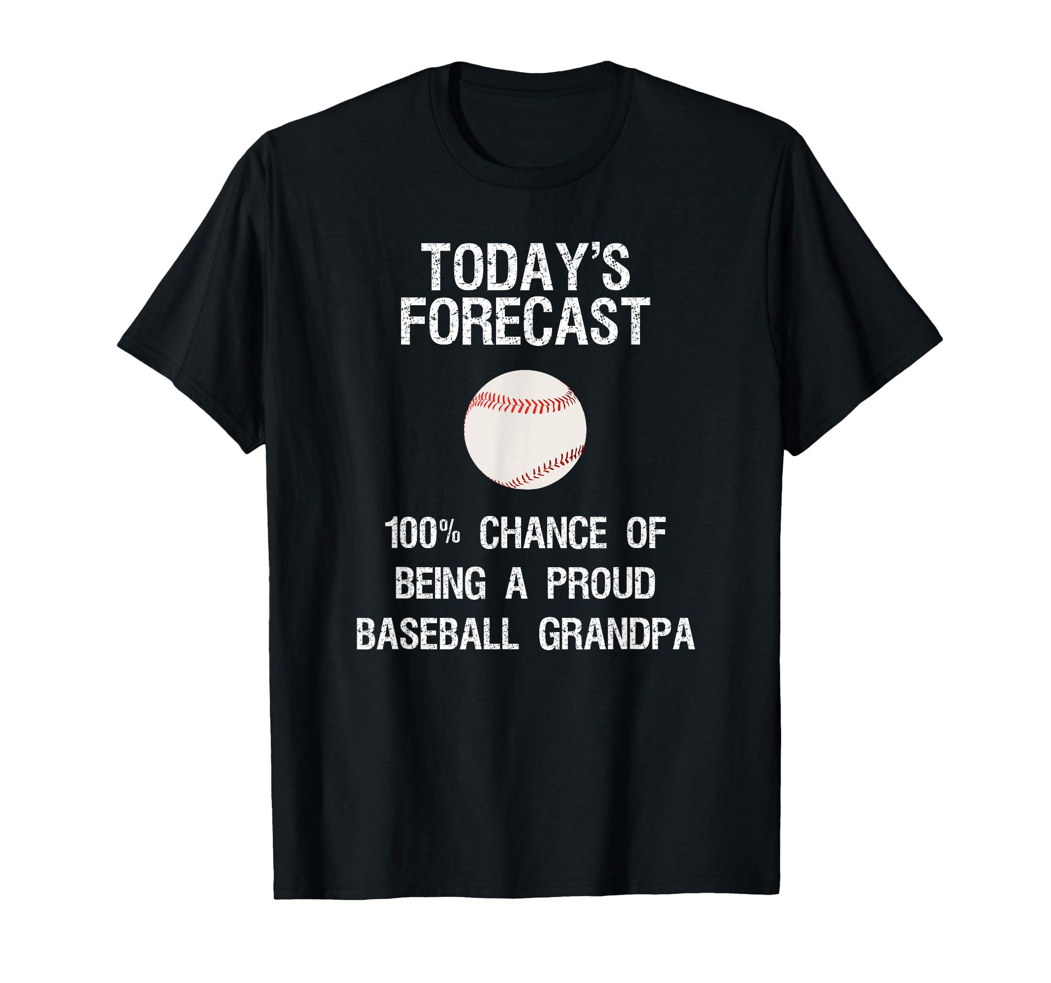 Baseball Grandpa Funny Proud T-Shirt - Minimalist Print for Adults - T-Shirt, Sweatshirt, Hoodie