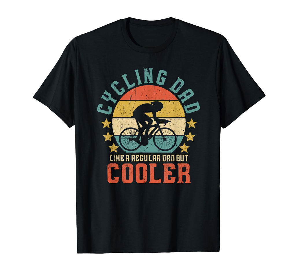 Cycling Dad Bike Rider Cyclist Fathers T-Shirt - Graphic Print Men Women - T-Shirt, Sweatshirt, Hoodie