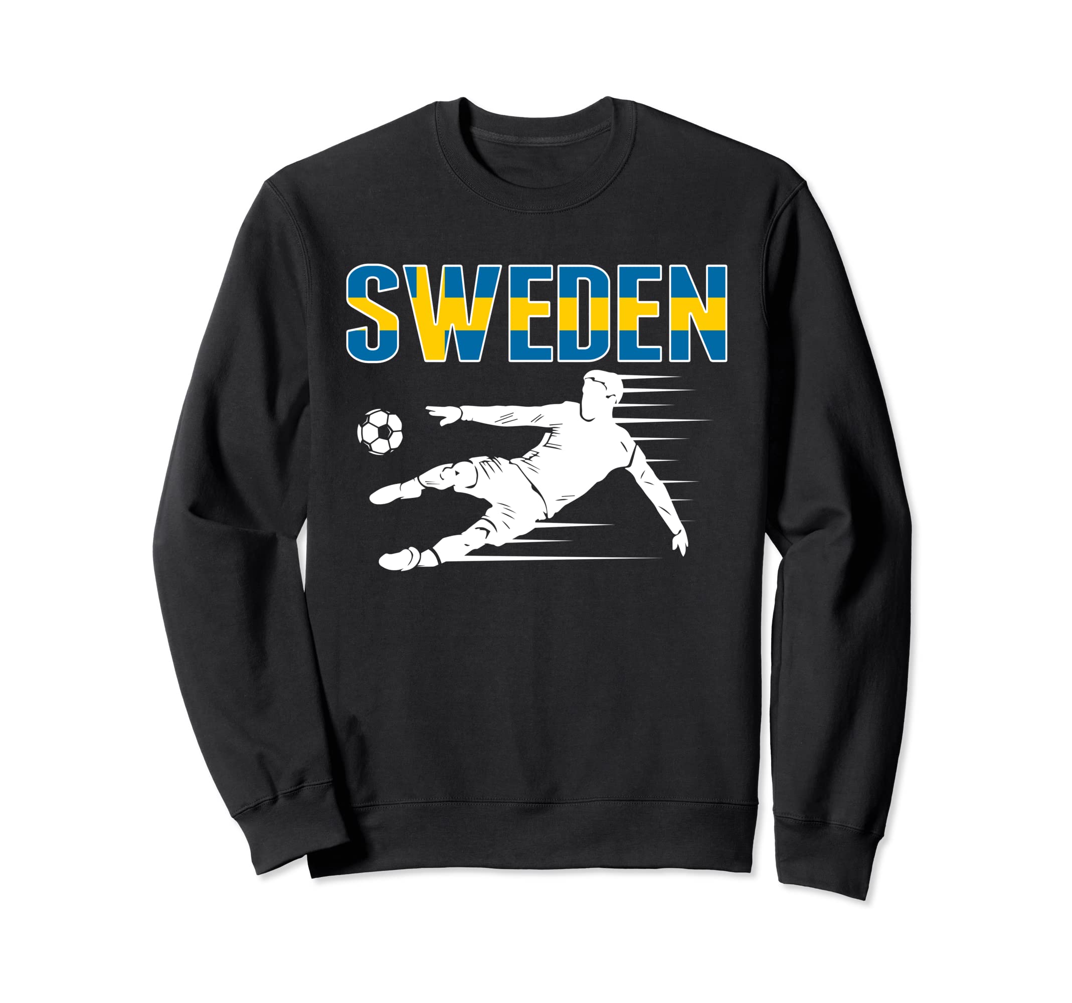 Sweden Soccer Fans Jersey Proud Sweatshirt - Streetwear Style for Adults - T-Shirt, Sweatshirt, Hoodie
