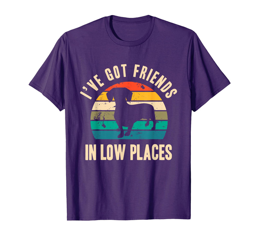Ive Got Friends Low Places Funny T-Shirt - Minimalist Print Men Women - T-Shirt, Sweatshirt, Hoodie