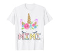 Mimi Unicorn Floral Birthday Family T-Shirt - Streetwear Style Men Women - T-Shirt, Sweatshirt, Hoodie