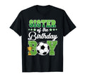 Soccer Sister Birthday Party Soccer T-Shirt - Aesthetic Graphic for Adults - T-Shirt, Sweatshirt, Hoodie