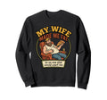 My Wife Made Me Fat Husband Pizza Dad Sweatshirt - Streetwear Style Unisex - T-Shirt, Sweatshirt, Hoodie